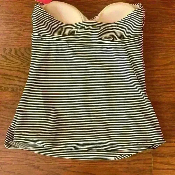 Isabel Maternity Bandeau Swim Top Bathing Suit NWT with Straps size Small - Picture 7 of 8